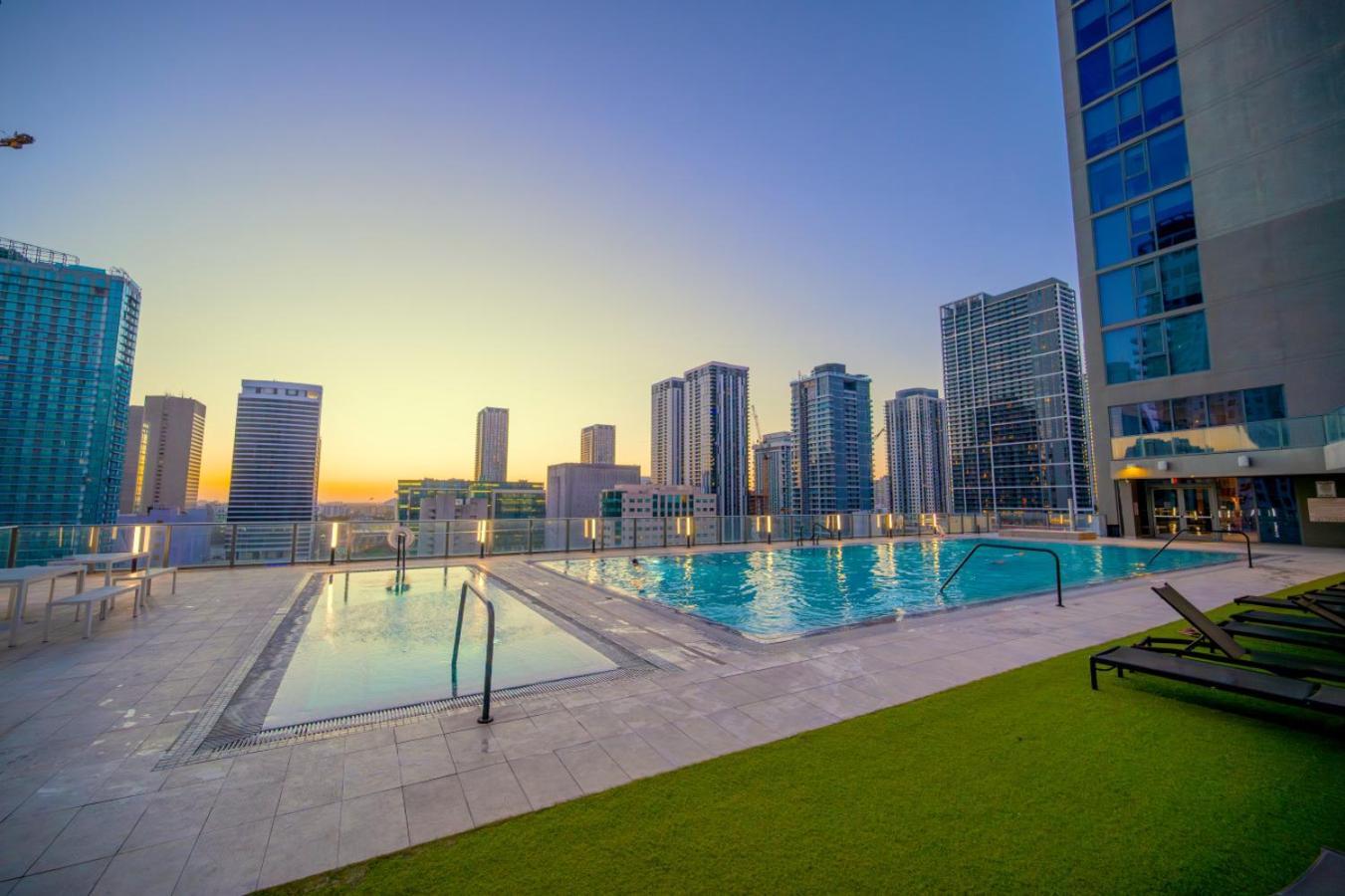 Luxury Loft - Free Parking - Ocean View - Brickell Downtown Apartamento Miami Exterior foto