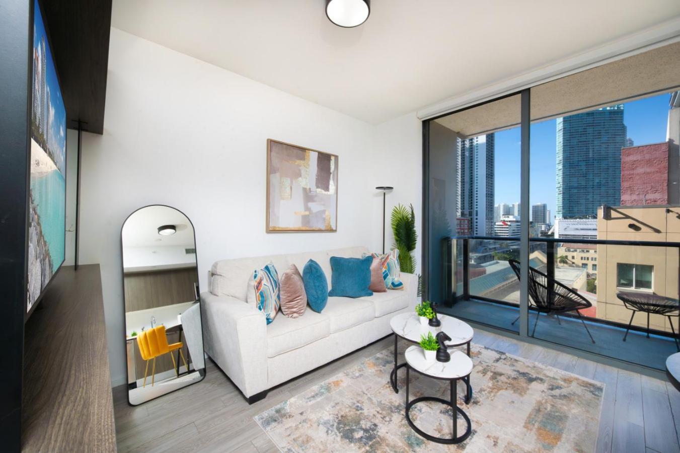 Luxury Loft - Free Parking - Ocean View - Brickell Downtown Apartamento Miami Quarto foto