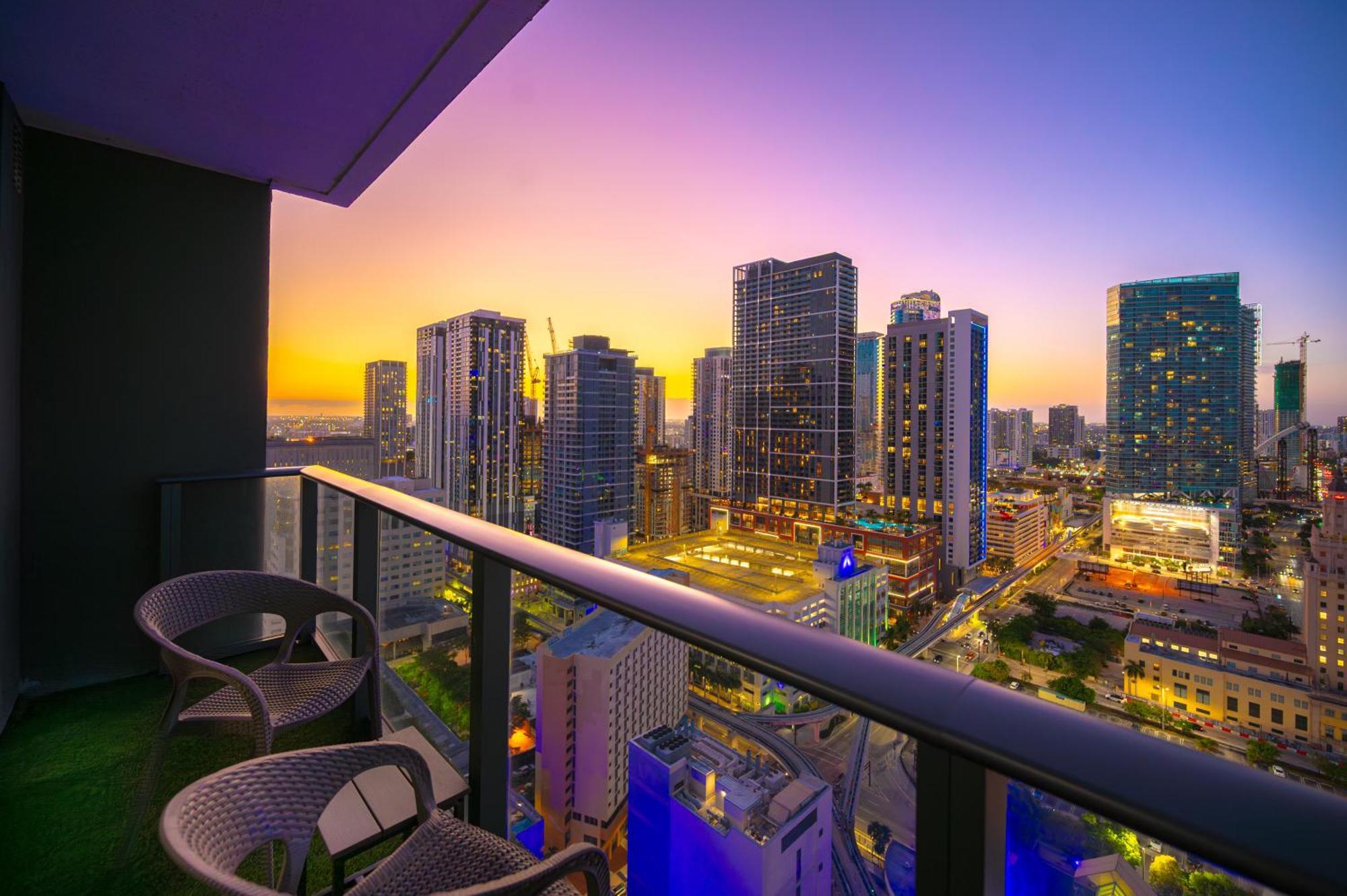 Luxury Loft - Free Parking - Ocean View - Brickell Downtown Apartamento Miami Exterior foto