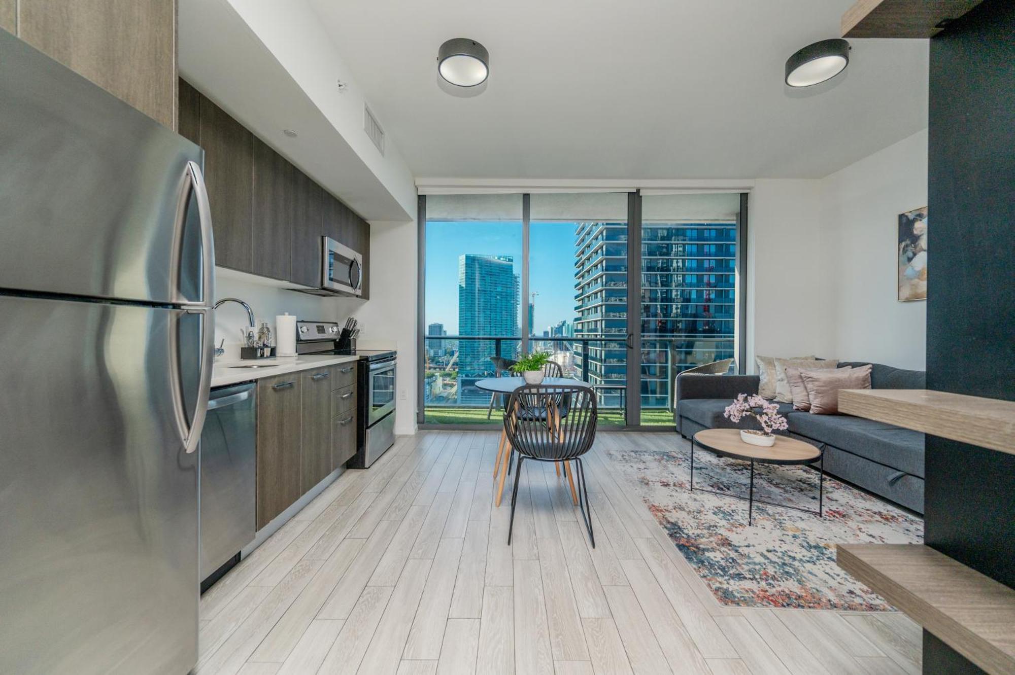 Luxury Loft - Free Parking - Ocean View - Brickell Downtown Apartamento Miami Exterior foto